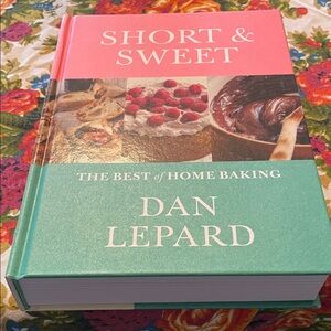 Short & Sweet Home Baking Cookbook - Pink and Teal